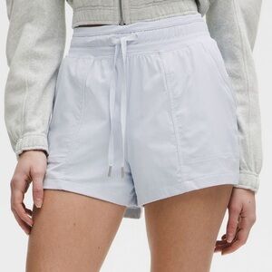 Lululemon Dance Studio 3.5” shorts, starch blue color, size 8